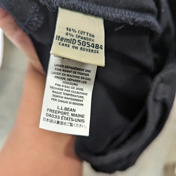 L. L. Bean Black Pants Leggings - XS - Picture 4 of 5